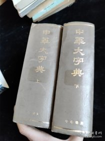 中华大字典（上下 缩印本全二册）（硬壳精装本） /中华大字典