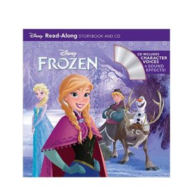 【英文原版】冰雪奇缘 Frozen 迪士尼有声读物Disney Read Along 附CD 迪士尼动画电影 英语启蒙 儿童绘本