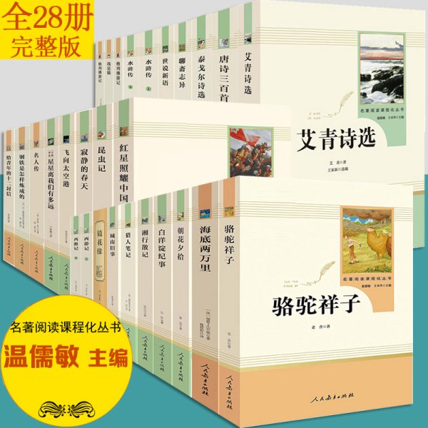 中小学新版教材（部编版）配套课外阅读 名著阅读课程化丛书 朝花夕拾 