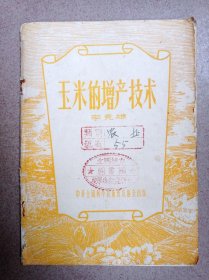玉米的增產(chǎn)技術