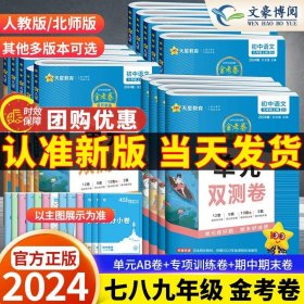 （單冊）24春天星活頁題選初中同步單元雙測卷人教9下化（新版）