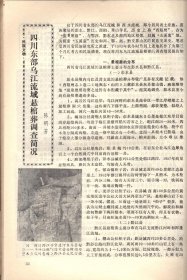 四川文物＿四川汉代画像石初探；汉代的种芋画像实物与古代种芋略考；广汉县出土一批汉画像砖；从出土的战国漆器文字看成都得名的由来；一张珍贵的历史照片；父亲李家钰的两件遗物；为国捐躯的川军抗日将领王铭章、李家钰；悼抗日爱国将领杨怀；抗日战争中在四川病逝和遇难的剧人影人；我党在民族地区颁发的第一个宗教法规；介绍解放初期的两枚印章；四川东部乌江流域悬棺葬调查简况；试析川、黔两省崖葬的特点与地理环境的关系；