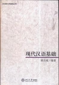 汉语言文学基础丛书：现代汉语基础