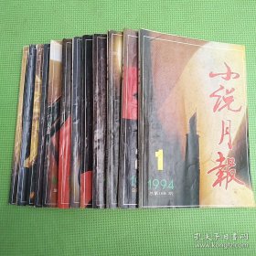 小说月报1994年全年12期