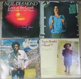 留声机专用  NEIL DIAMOND JAMES TAYLOR JOHNNY MATHIS SERGIO MENDES 黑胶唱片 5LP