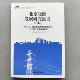 北京能源发展研究报告2016