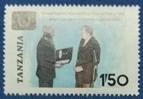坦桑尼亚86年邮票：联合国国际和平年