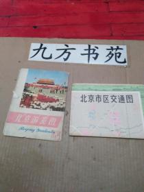 北京游览图 76年4版7次