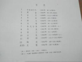 徐悲鸿画辑（8开活页12张全）