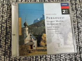 Pergolesi佩尔戈莱西Stabat Mater《圣母悼歌》（2CD）