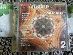 Mozart莫扎特K.626、K.220、K427(2CD)