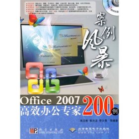 案例风暴Office2007高效办公200例9787030276964