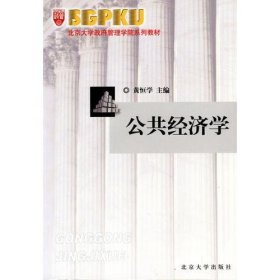 公共经济学黄恒学北京大学出9787301058510