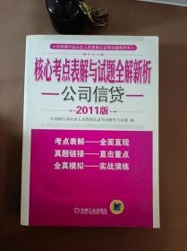 核心考点表解与试题全解新析：公司信贷