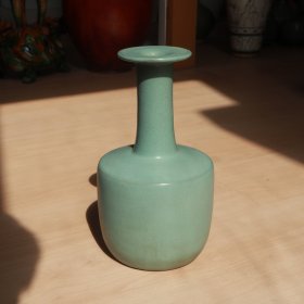 天青釉纸缒瓶 老窑瓷器陶瓷 古董文玩