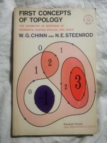 FIRST CONCEPTS OF TOPOLOGY 拓扑学的基本概念【英文原版 小16开 1966年印刷】