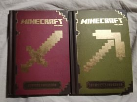 《Minecraft Combat Handbook》+《Minecraft Beginners Handbook》我的世界.战斗指南【两册合售 大32开精装 2014年印刷】