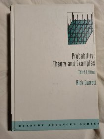 Probability：Theory and Examples（Third Edition） 概率论（第3版）【英文原版 小16开精装 2005年印刷 看图见描述】