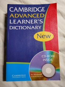 CAMBRIDGE ADVANCED LEARNER'S DICTIONARY 剑桥高级英语词典（附CD-ROM光盘一张）【小16开 2003年印刷】
