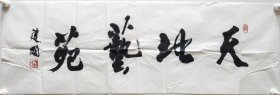 何建国书法《天地艺苑》