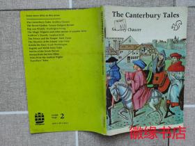 the canterbury tales（坎特伯雷故事集）英文原版，有黄斑和少量字迹