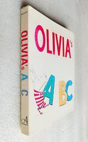 Olivia's ABC（平装原版外文书）纸板书