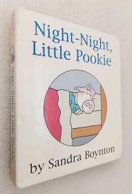 Night-Night, Little Pookie（原版外文书）纸板书
