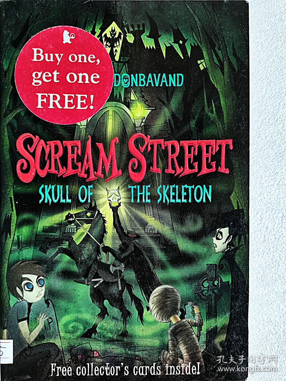 Scream Street 5: Skull of the Skeleton (原版外文书)