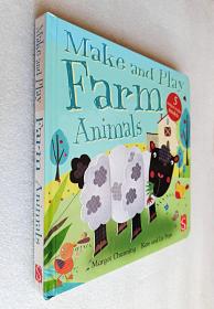 Make and Play: Farm Animals（精装原版外文书）纸板书