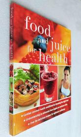 Food and Juice for Health（大版本原版外文书）