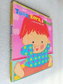 Toes, Ears, & Nose! A Lift-the-Flap Book（24开原版外文书）纸板书