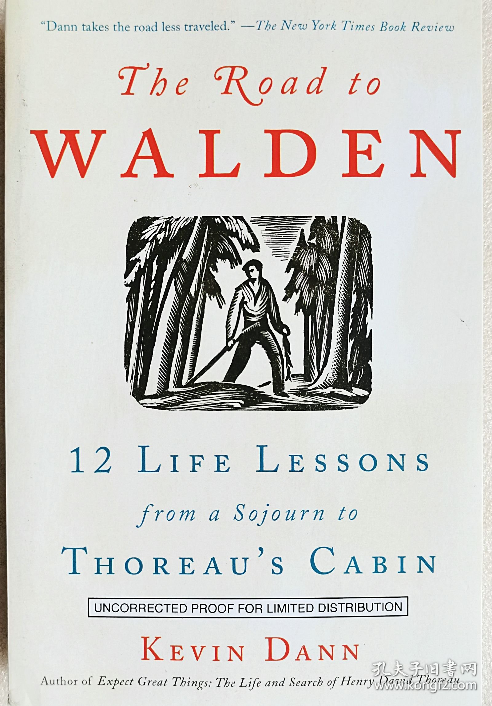 *The Road to Walden: 12 Life Lessons from a Sojourn to Thoreau's Cabin（平装原版外文书）