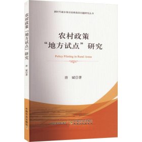 农村政策"地方试点"研究