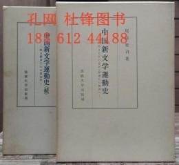 中国新文学運動史 正続2冊揃い 中国新文学运动史 正続2册揃い fsczgsa