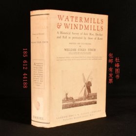 rkbok 風(fēng)車與風(fēng)車肯特郡描繪的它們興衰的歷史概覽 Watermills & WindmillsA Historical Survey of Their Rise, Decline and Fall as portrayed by those of Kent
