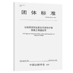 公路桥梁斜拉索及吊索防护用聚氟乙烯缠包带（T/CHTS 20010—2021）