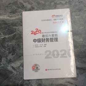 轻松过关4 2020年会计专业技术资格考试考前最后六套题 中级财务管理 轻四