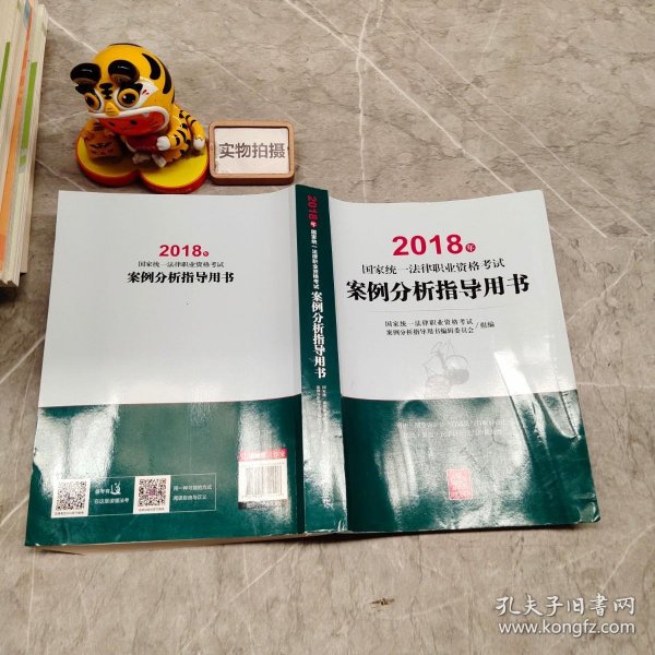 司法考试2018 国家统一法律职业资格考试：案例分析指导用书