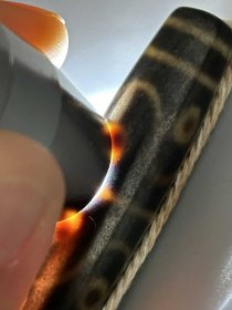 159_旧藏,八眼天珠一枚。