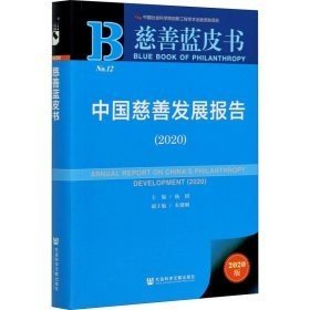 慈善蓝皮书：中国慈善发展报告（2020）