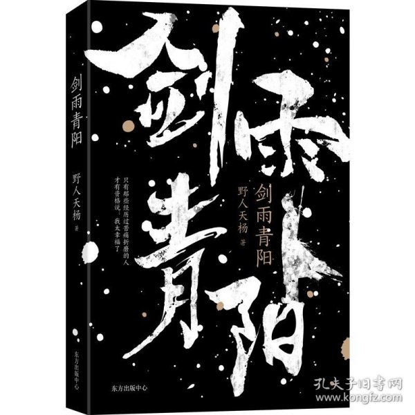 剑雨青阳 野人天杨（原名：杨涛） 著 正版书籍 武侠小说类书籍