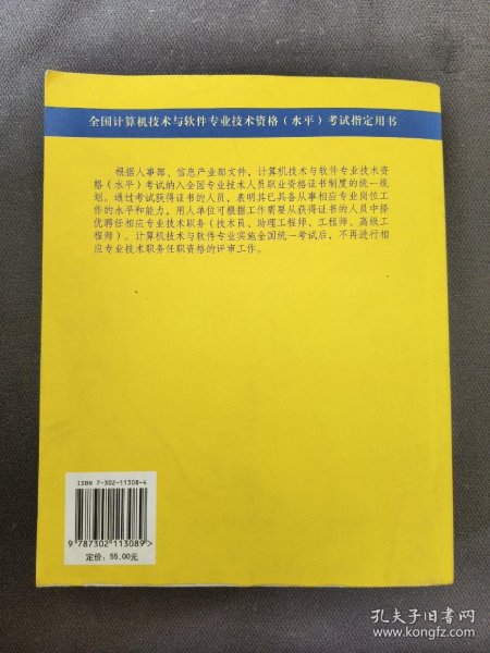 全国计算机技术与软件专业技术资格水平考试指定用书：电子商务设计师教程