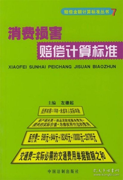 消费损害赔偿计算标准——赔偿金额计算标准丛书7