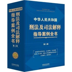 中华人民共和国刑法及司法解释指导案例全书（第二版）