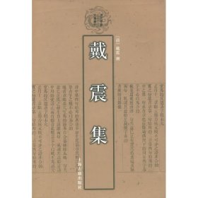 戴震集：清代学者文集丛刊