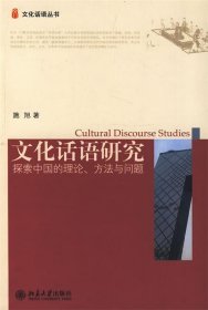 文化话语研究：探索中国的理论、方法与问题