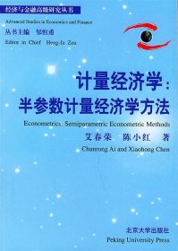 计量经济学：半参数计量经济学方法——经济与金融高级研究丛书