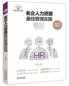 名企人力资源最佳管理实践/名企HR最佳管理实践系列丛书