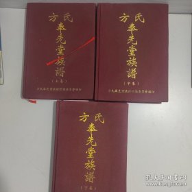 方氏奉先堂族谱（上中下）