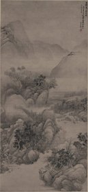 清-王翚-夏山烟雨图-纸本-62.9x136.5CM